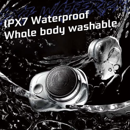 Mini Portable Electric Shaver — USB Rechargeable (Travel-Friendly & Washable).