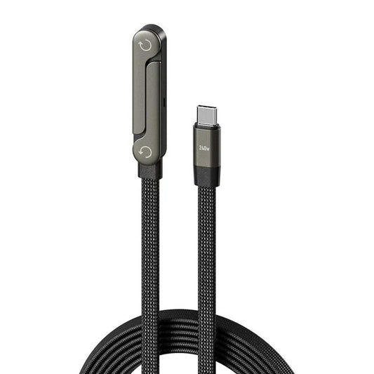 RushCartz HyperCharge 240W Cable with Invisible Stand ⚡