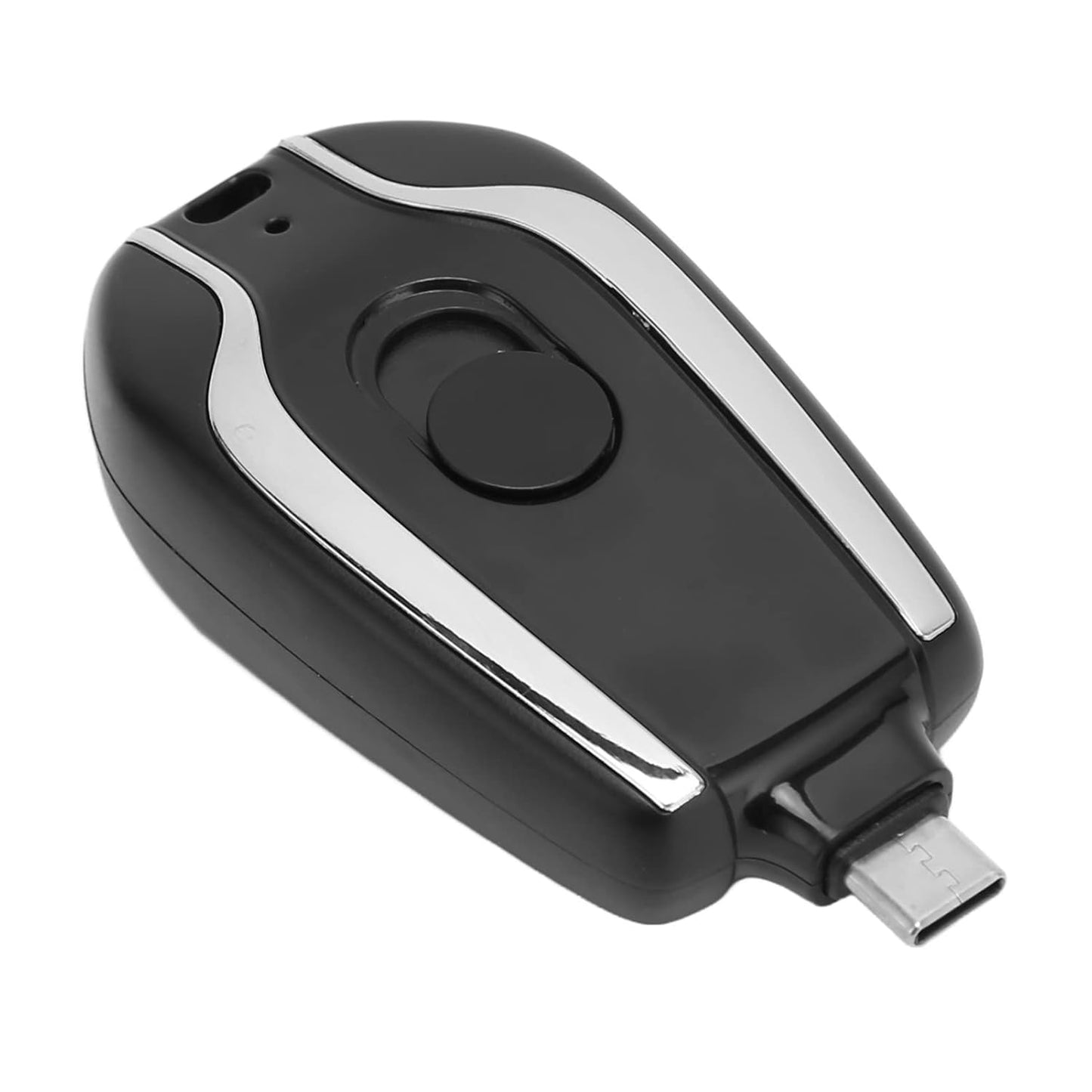 RushCartz PowerPod Mini – Keychain Emergency Charger (Type-C Fast Charge)