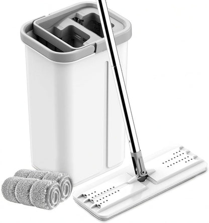 RushCartz FloorShine Pro™ Mop with Bucket System.