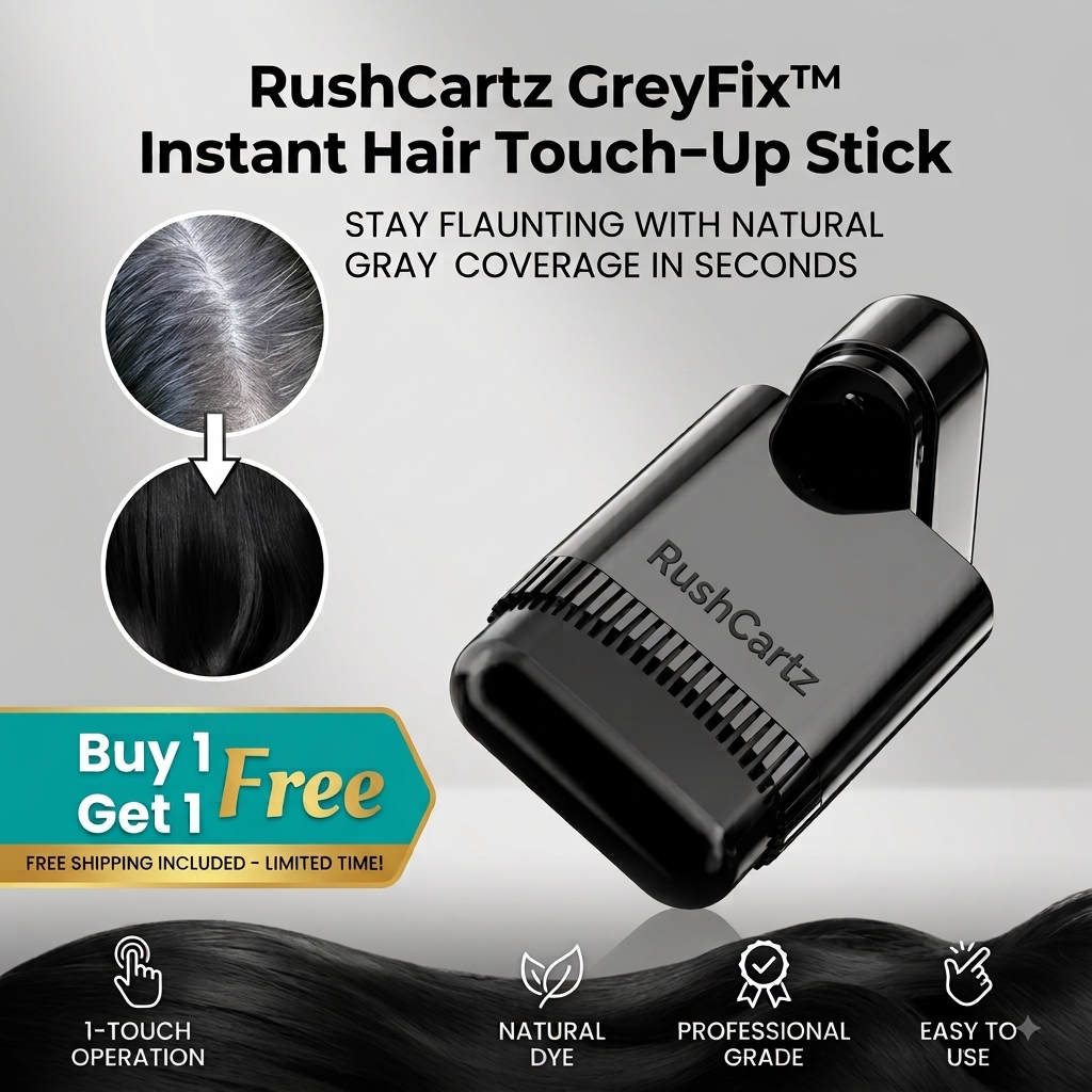Cover Grey. Refresh Your Look. Feel Confident - RushCartz GreyFix™ - Buy 1 Get 1 Free!