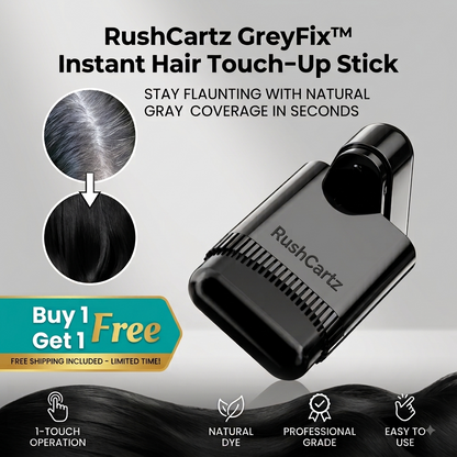 Cover Grey. Refresh Your Look. Feel Confident - RushCartz GreyFix™ - Buy 1 Get 1 Free!