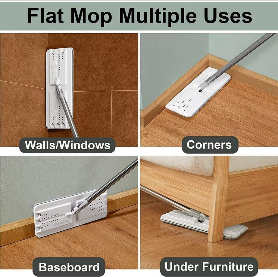 RushCartz FloorShine Pro™ Mop with Bucket System.