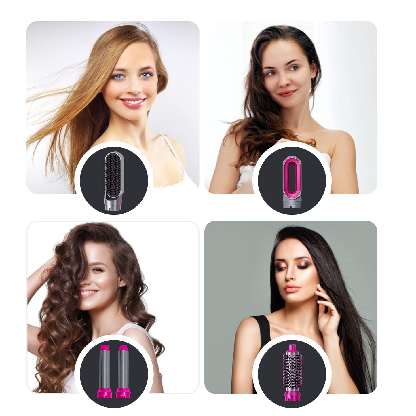 Your Hair. Your Signature Look - RushCartz LuxeStyle™ 5-in-1 Air Styler.
