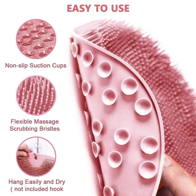 RushCartz Silicone Spa Mat For Deep Cleaning!