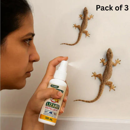 RushCartz Home Lizard Repellent Spray 100ML (Pack of 3).