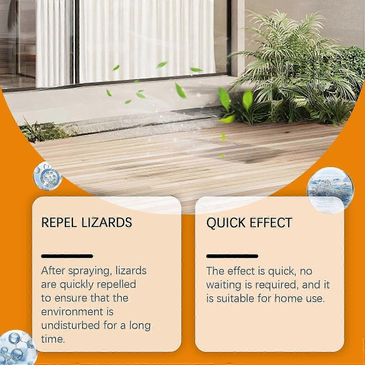 RushCartz Home Lizard Repellent Spray 100ML (Pack of 3).